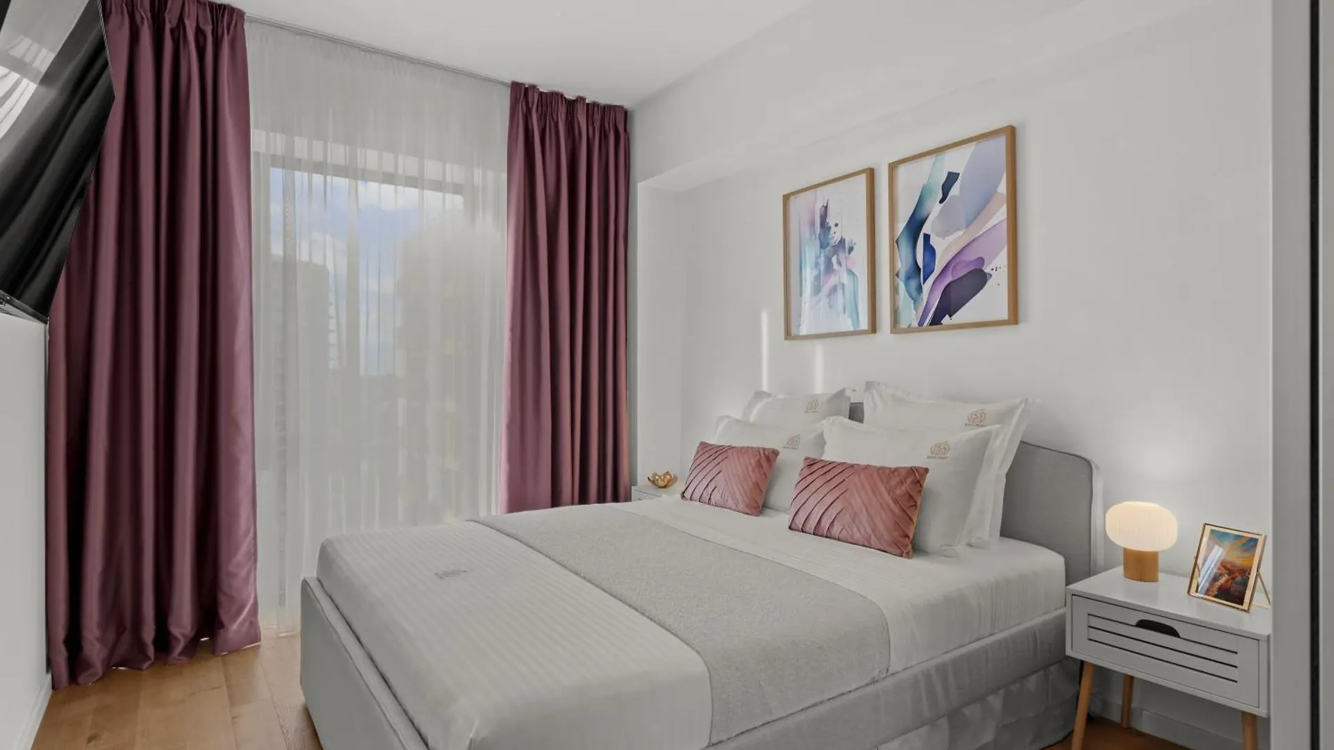 Mido Duo In New Building With Parking, Self Check-In And Security Apartment Bucharest Romania